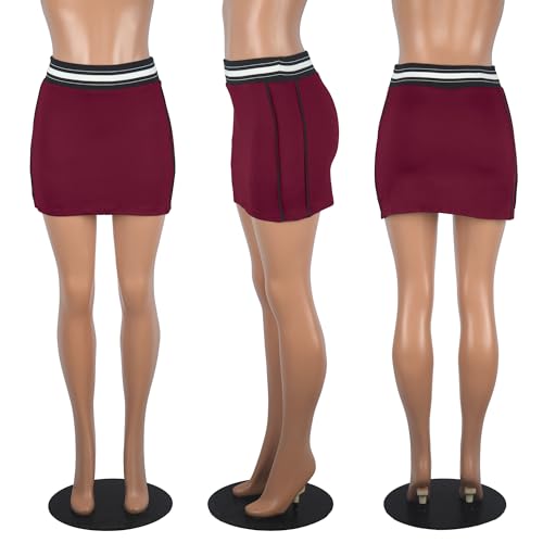 Image of Jigfar Women Cute Golf Tennis Club Skirt Dress Activewear Mini Summer Workout Running Athletic Skorts