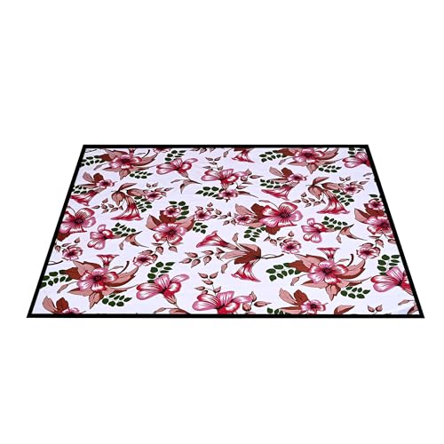 Image of Star Weaves Waterproof Bed Server /Food Mat /Bedsheet Protector /Reversible in 3 Layered Heavy Material(Colour and Print Might Vary According to Availability) / bed server mat Reversible / Place Mat