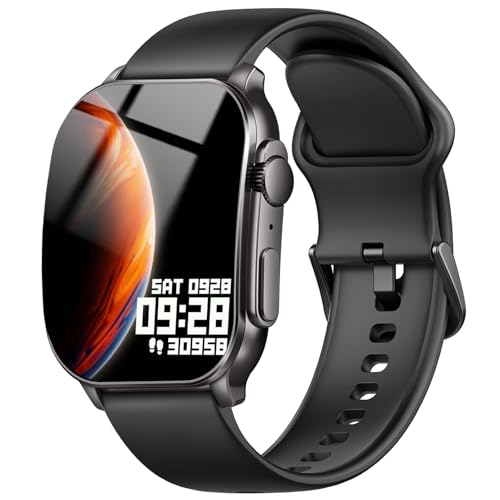 Smart Watches for Women Men Bluetooth Call, 2.01" HD Curved