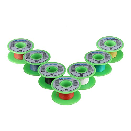 Fil de cuivre étamé 30 AWG souple BNTECHGO en silicone haute performance pour modélisme