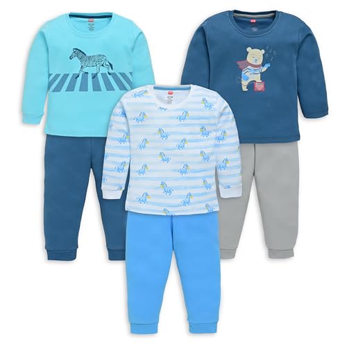 Image of LuvLap Baby-Boys F /S Boys T-Shirt & Pyjama CoSet