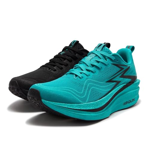 361° Flame 4 Mix Running Shoes for Men Wide Foot Sneakers Lightweight,Breathable,Cushion,Carbon Plate Running Shoes for Professional Race,Marathon Training Shoes,Zapatillas para Hombres profesionales