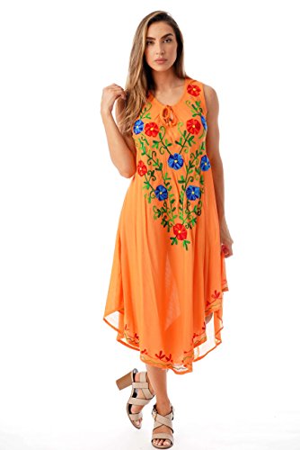 Best Mexican For Women Embroidered Dresses