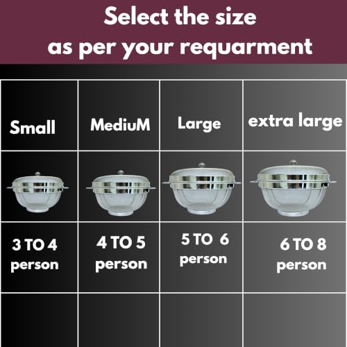 Image of Febzona Fruit basket with lid net cover stainless steel fruit vegitable storage basket for dining table kitchen home (XL)