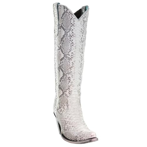 CORRAL Women's Python Tall Western Boot Snip Toe - A37892