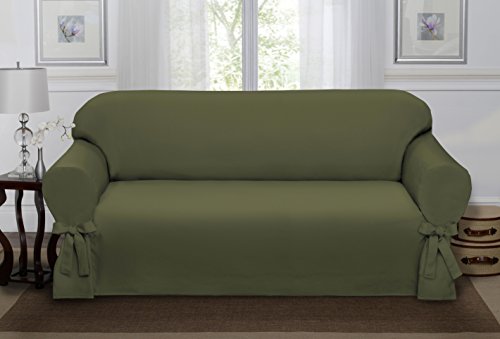 Madison Lucerne Sofa Slipcover, Loden #TOP10