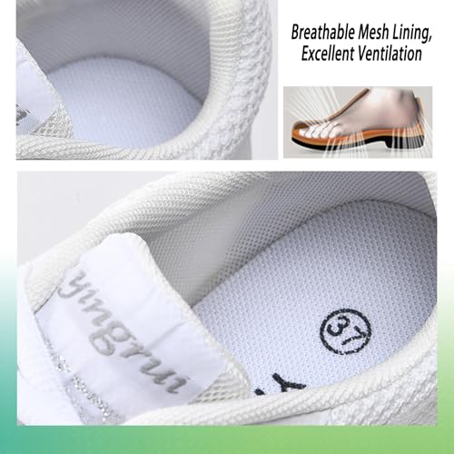 Cheer Shoes Girls, Cheerleading Dance Shoes Girls, Gymnastic Athletic Sneaker for Kids, Youth, Adult2