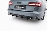 Maxton Design Heckdiffusor V.2 für Audi A6-Sline / S6 / A6 Limousine/Avant C7 Facelift (2014-2017) Hochglanz schwarz
