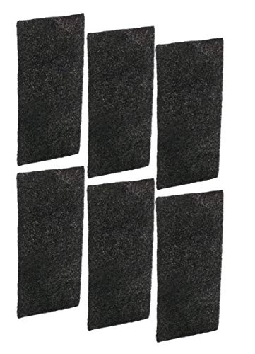 Replacement Carbon Pre/Post Filters for Holmes Air Purifiers - Compatible with Part AOR31 Filter I- Dims: 4-1/4 x 9-1/2 x 1/4 - (6-Pack)