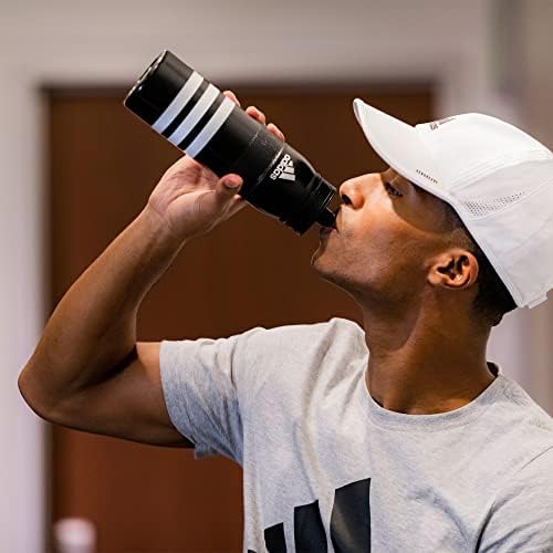 adidas Stadium Squeeze Water Bottle 26 oz (750 mL) Sport Cap - 4