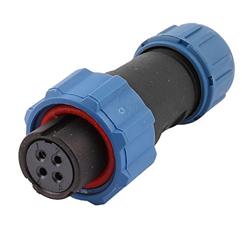 Aexit AC 250V Conector Adaptador de Aviación SP1310/S miniatura 3