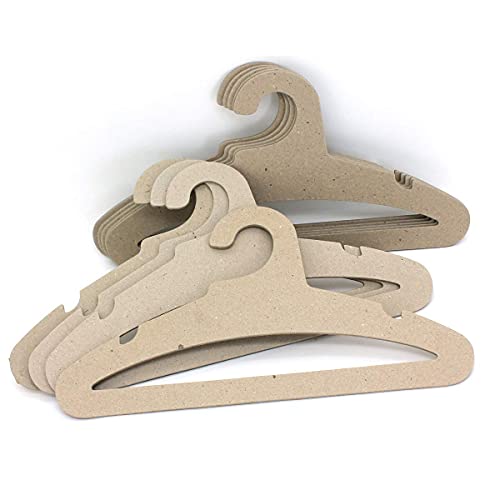 20Pack Koobay 17" Adult Clothes Coat Eco Recyclable Paper Cardboard Shirt Hangers #TOP7