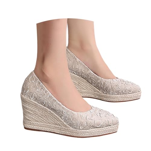 Chaussures kaki de marche confortable et sandales d'été pour femme