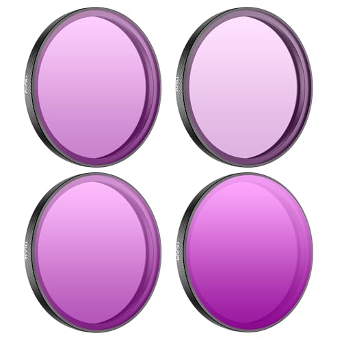 UKATOF For DJI OSMO Action 6ptB^CPL ND 64~[tB^gݍ킹Zbg (ND 8+ND 16+ND 32+ND 64)