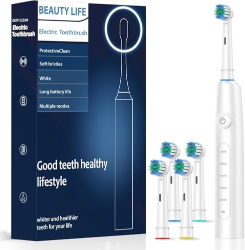 Brosse à dents électrique pour adultes Deep Clean 3D : votre routine bien-être à la maison