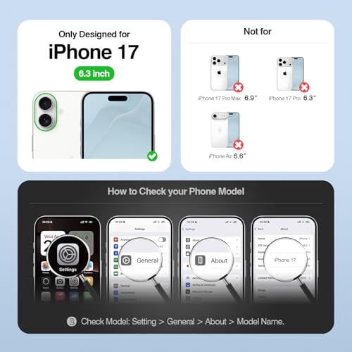 Étui portefeuille iPhone 17 rouge SkyEagle compatible Magsafe avec béquille - 7