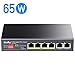 Produktbild Cudy GS1006P 4+2-Port Gigabit Ethernet PoE+ Unmanaged Plug-and-Play Switch, 65 W, 4 * 10/100/1000 Mbit/s PoE+ Ports, CCTV Extended/VLAN-Modus, 802.3af/ 802.3at