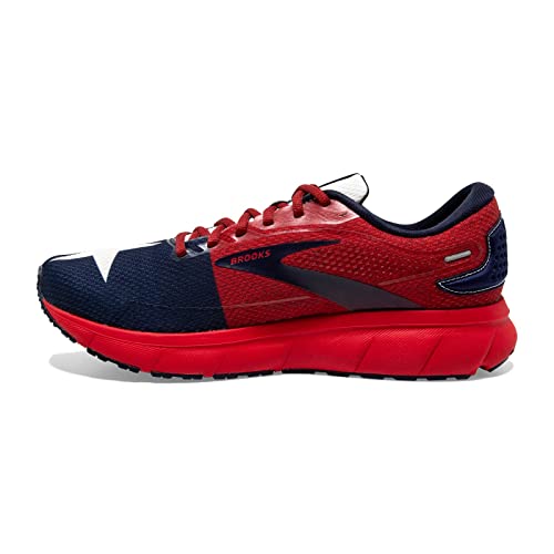 Brooks Women’s Trace 2 Neutral Running Shoe - Red/White/Navy - 10 Medium