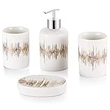 Perfekte Größe und schönes Design, ideal für jedes Badezimmer. Die Langlebigkeit der Sets ist nicht auf den Hausgebrauch beschränkt, sondern eignet sich auch für Hotels, Resorts oder im Chalet.