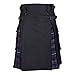 Produktbild Shujin Herren Schottischer Kilt Traditioneller Schottenrock Schottischer Karomuster Kilt klassischer Mittellanger Rock Schotte-Kostüm Garten Kilt Highlander