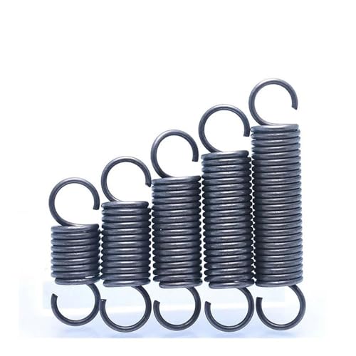 Metal Springs 2pcs Wire Dia 2mm Tension Spring with Open Hook OD 10-17mm Expand Spring Pullback Spring Long 30-100mm ( Size : 100mm , Style : 2x16mm (2pcs) )
