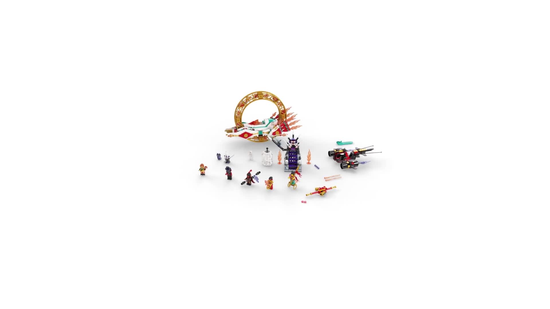 Amazon.co.jp: レゴ(LEGO) モンキーキッド ノーチャの火炎輪ジェット 