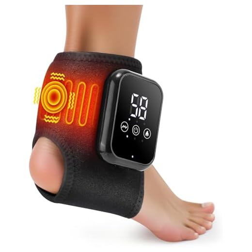 2025 New Masajeador Tobillo De Pies, Masajeador Inalámbrico 3 En 1, 3 Modos De Vibración Y 3 Niveles De Calor Para La Tendinitis De Aquiles Y La Fascitis Plantar, Relajación Y Comodidad (Negro/1)