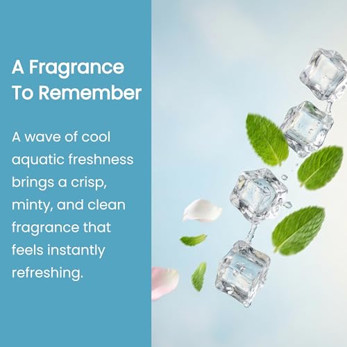 Image of Bath & Blossoms Cool Wave Hand Wash 3 L | Aloe Vera & Glycerin | Enriched with Rice & Cucumber Extract | Hydrating & Gentle Daily Cleanse | Fresh Aquatic Minty Fragrance | Antibacterial formula | Vegan, Cruelty Free & 100% Paraben Free | Luxurious Hand Care