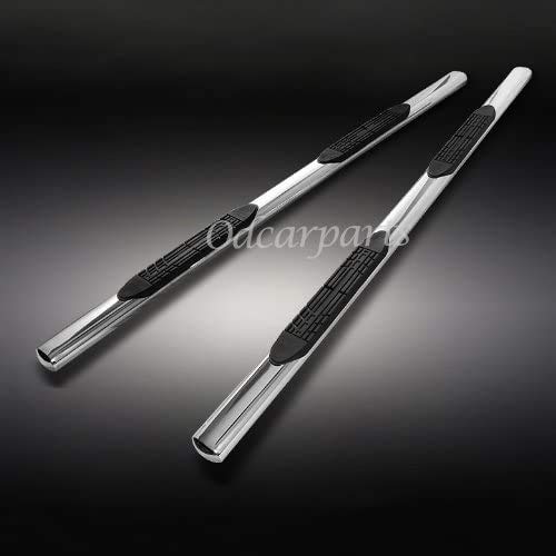 Viogi Fit 02-08 Dodge Ram 1500 03-09 2500/3500 Quad/Crew Cab Pickup 4" S/S Oval Side Step Rails Nerf Bar Running Boards #TOP2