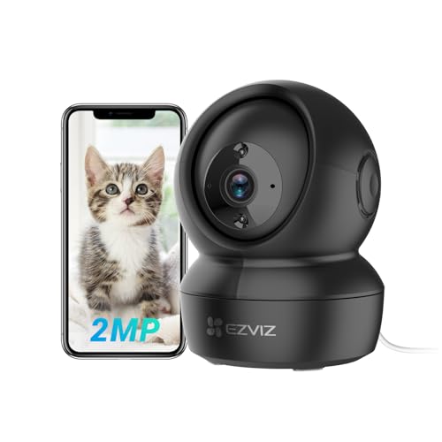 EZVIZ C6N Caméra Surveillance WiFi Intérieure 1080P, Caméra Bébé Pan/Tilt à 360°, WiFi...