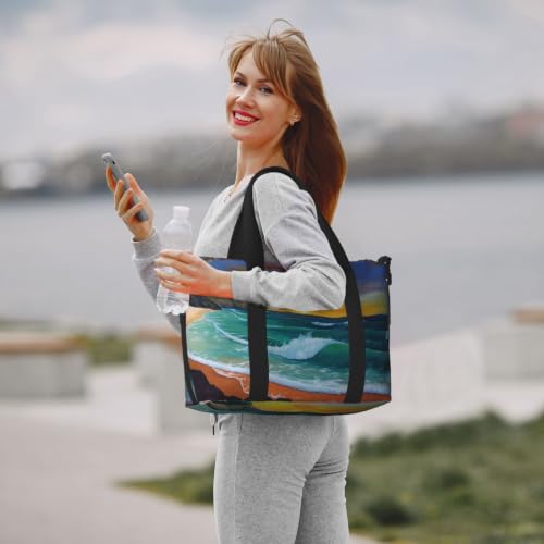 Sac de voyage grand format imprimé papillon pour sport et week-end