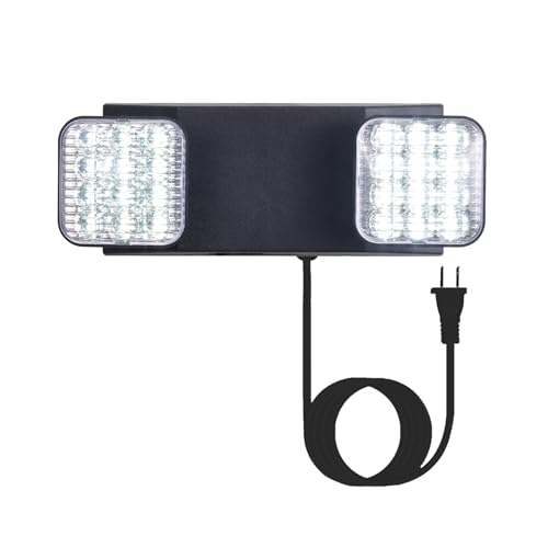 TANLUX LED Emergency Lights with Battery Backup, Commercial Emergency Light Fixtures for Business...