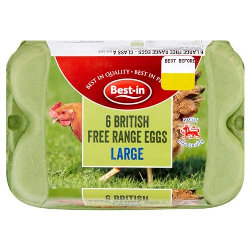 Best-in 6 British Free Range Eggs Large × Pack of 1