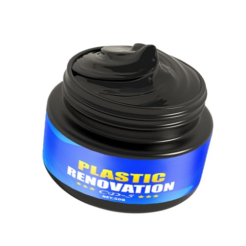 YIZITU Frote No Abrasivo para Interior del Vehículo Las Marcas Exteriores Negras Desaconseja Blanqueamiento Rehabilitación