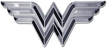 Wonder Woman 3D Chrome Auto Emblem