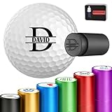 Gridachi Custom Golf Ball Stamp Marker Personalized Quick-Dry Monogram Golf Ball Stamp with Logo Name Reusable Waterproof Golf Ball Stamp Gifts for Men Golf Lovers Golfers Dad Husband
