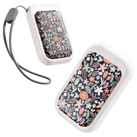 OCOOPA AI Magnetic Hand Warmers Rechargeable 2 Pack, 5000mAh Ultra-Thin Electric Glove Heater Handwarmer,UL Certified, Men Women Gifts for Christmas,Birthday,Winter Essentials,UT4 Young Cover