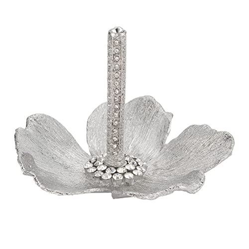 Olivia Riegel Botanica Silver Crystal Ring Holder (r) -