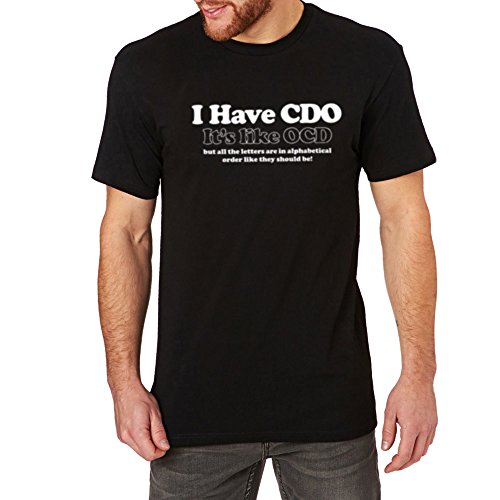 Loo show mens i have cdo, it's like ocd funny t-shirts men tee bl…