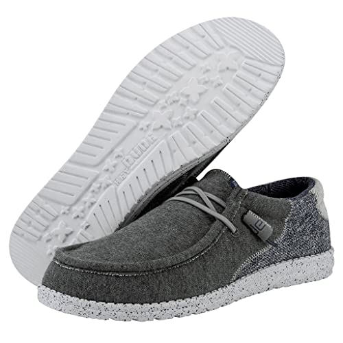 Image of HEYDUDE Men's Wally Suede Multiple Colors | Men's Shoes | Men's Lace Up Loafers | Comfortable & Light-Weight