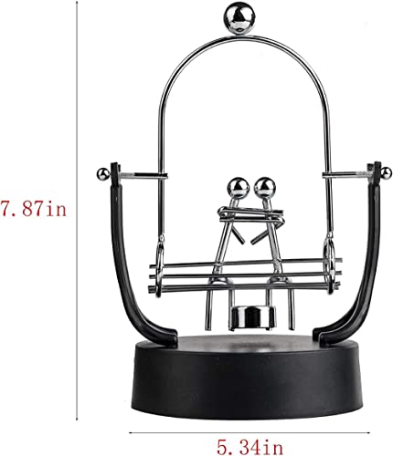 Image of AUGEN Balancing Pendulum Durable Metal Innovative Stress Relief Toy for Home Office Desktop Gift Decoration (1 Piece, 7579B16)