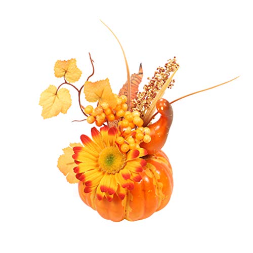 Decoração de Halloween Decorationss Halloween Flor artificial folha de bordo decoração de abóbora de