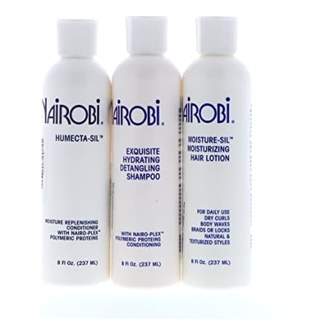 Nairobi Exquisite Hydrating Detangling Shampoo and Conditioner Set Cover