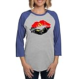 CafePress Angola Flag Country Native ANC Long Sleeve T Shirt Women's Baseball Tee