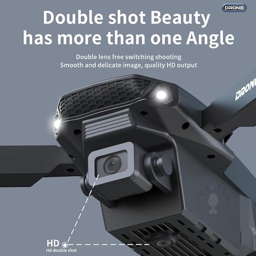 Image of fOlDaBlE-DrOnE-WiTh-hQ-WiFi-cAmErA-ReMoTe-cOnTrOl-fOr-kIdS-QuAdCoPtEr-wItH-GeStUrE-SeLfIe-fLiPs-bOuNcE-MoDe-aPp-oNe-kEy tAkE-OfF-mUlTiCoL (e88)