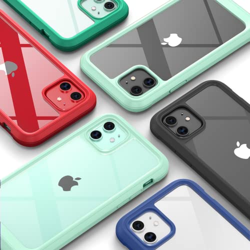 image for Diaclara Compatible with iPhone 11 Case, Full Body Rugged with Built-i