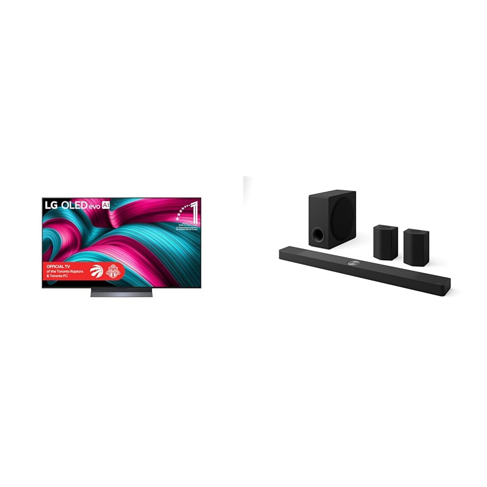 LG 65-Inch C5 OLED evo 4K Smart TV - α9 AI Processor 4K Gen 8, Alexa Built-in, Up to 144Hz Refresh Rate, HDMI 2.1, G-Sync, FreeSync, VRR, WebOS 25, Dolby Vision (OLED65C5PUA, 2025) — view 21