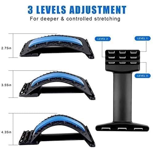 urbannova Back Pain Relief Back Stretcher Spinal Curve Back Relaxation Device Massager Bed, Chair Full Set Lumber Region Posture Corrector Acupressure Lower & Upper Muscle-Plastic urbannova Back Pain Relief Back Stretcher Spinal Curve Back Relaxation Device Massager Bed, Chair Full Set Lumber Region Posture Corrector Acupressure Lower & Upper Muscle-Plastic