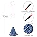 Matthew Large Commercial&Residential Mop Heavy Duty Industrial Mops w/Screw-on Handle(Fit Standard American Screw) Looped-End String Wet Cotton Mops for Home,Office,School - 4 Set&4 Mop Replacements