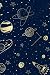 Astronomy Galaxy Notebook: Gold Stars | 120-Page Lined Journal (Gifts for Astronomers) (Volume 1)